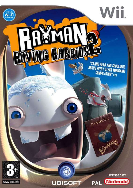 Rayman: Raving Rabbids 2 (Wii)(Pwned) - Ubisoft 130G