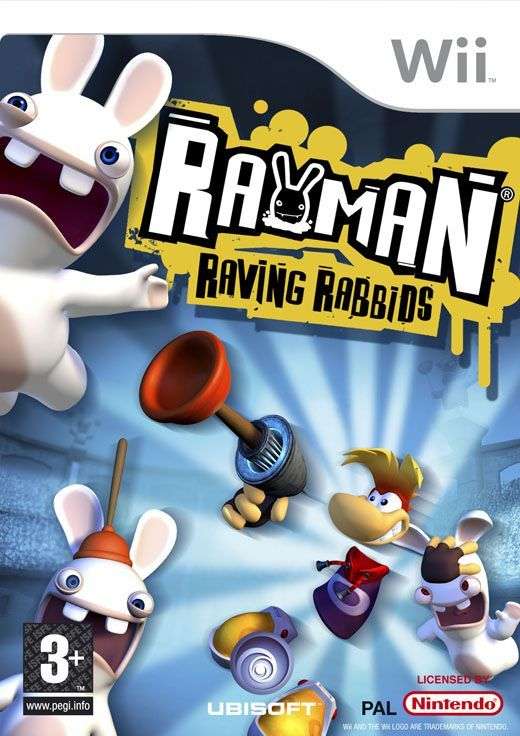Rayman: Raving Rabbids (Wii)(Pwned) - Ubisoft 130G