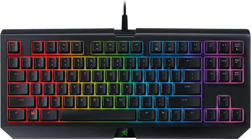 Razer BlackWidow Tournament Edition Chroma V2 Mechanical Gaming Keyboard - Yellow Switches