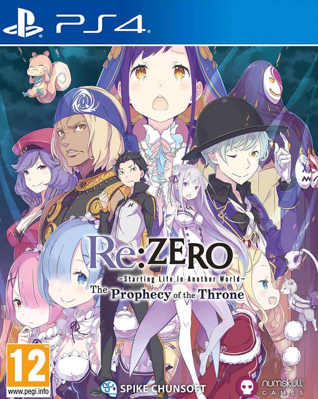 Re: Zero -Starting Life in Another World-: The Prophecy of the Throne (PS4)(New) - Numskull Games
