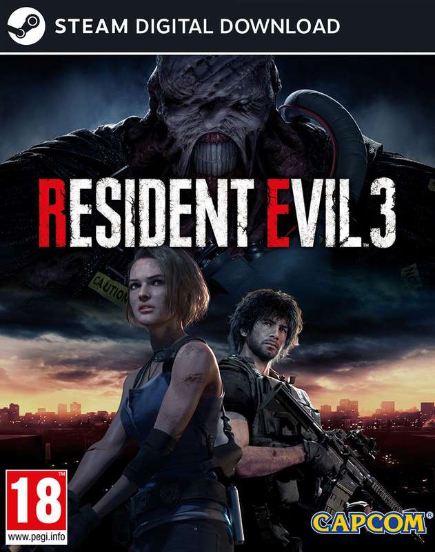 Resident Evil 3 [Digital Code](PC)(New) - Capcom