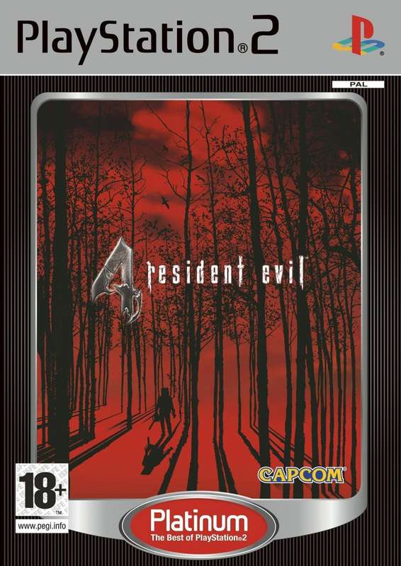 Resident Evil 4 - Platinum (PS2)(Pwned) - Capcom 130G