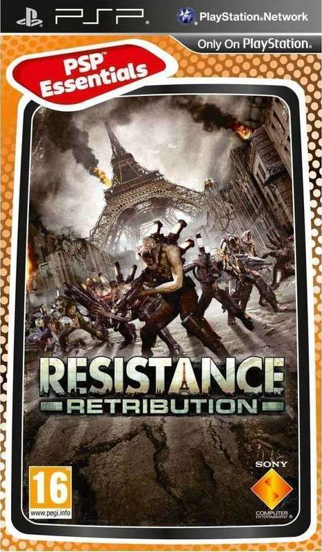 Resistance: Retribution - Essentials (PSP)(Pwned) - Sony (SIE / SCE) 80G