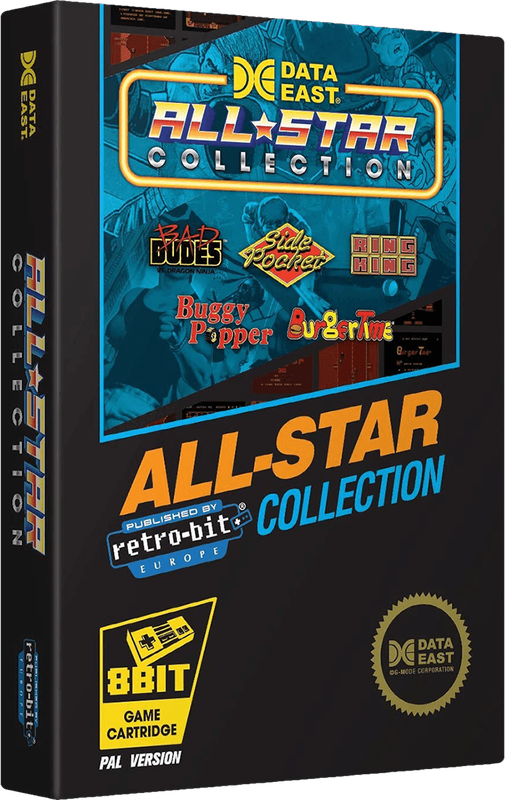 Data East All-Star Collection (NES)(New) - Retro-Bit 250G