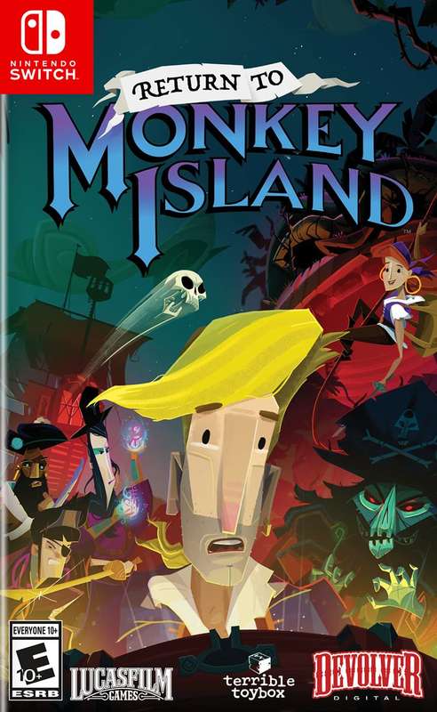 Return to Monkey Island (NTSC/U)(NS / Switch)(New) - Limited Run Games / LRG 100G