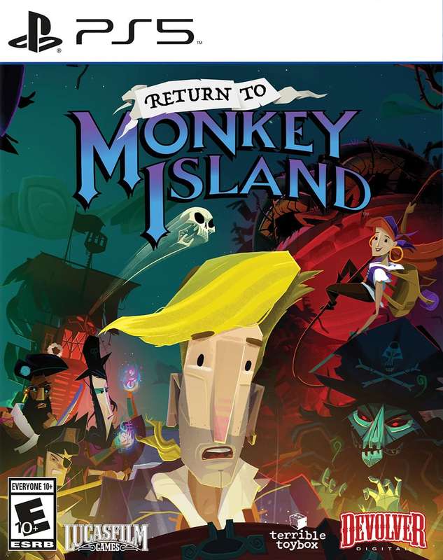 Return to Monkey Island (NTSC/U)(PS5)(New) - Limited Run Games / LRG 90G