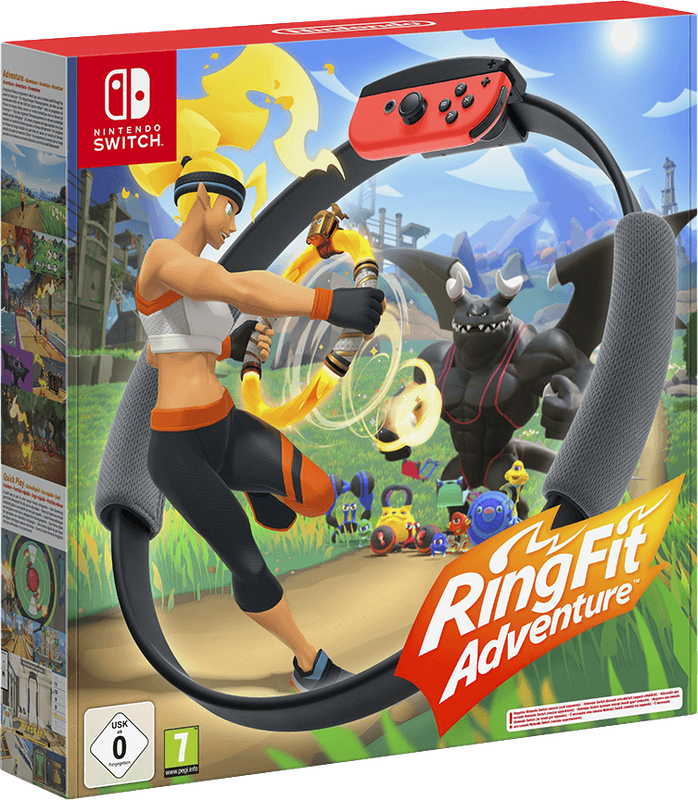 Ring Fit Adventure + Ring-Con (NS / Switch)(New) - Nintendo 1500G