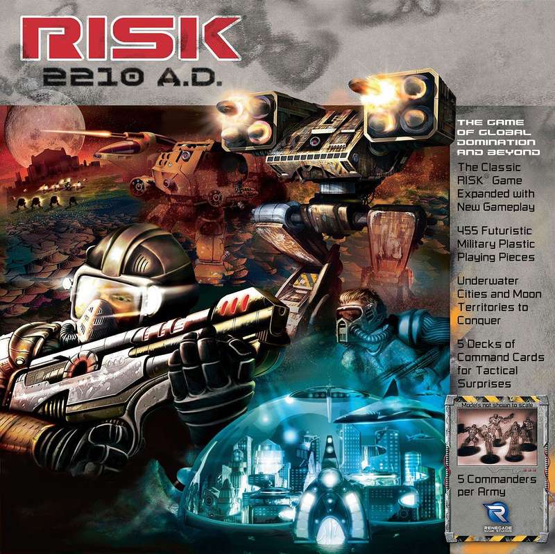 Risk 2210 A.D. (New) - Renegade Game Studios 1400G