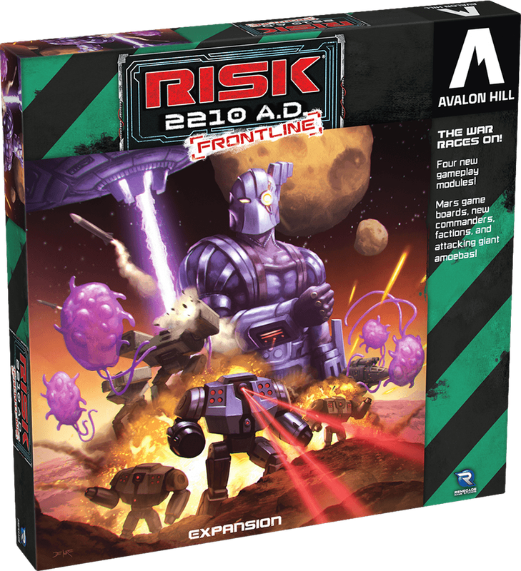 Risk 2210 A.D.: Frontline Expansion (New) - Renegade Game Studios 1400G