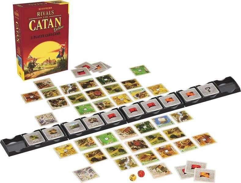 Rivals for Catan - Deluxe 2-Player Card Game (New) - Catan Studio 1000G
