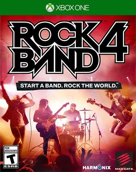 Rock Band 4 (NTSC/U)(Xbox One)(New) - Mad Catz 120G