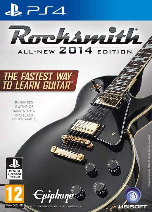 Rocksmith 2014 Edition including Real Tone Cable (PS4)(New) - Ubisoft 1000G
