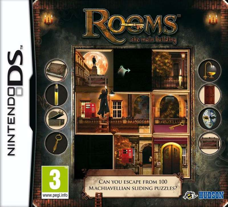 Rooms: The Main Building (NDS)(New) - Hudson Soft 110G