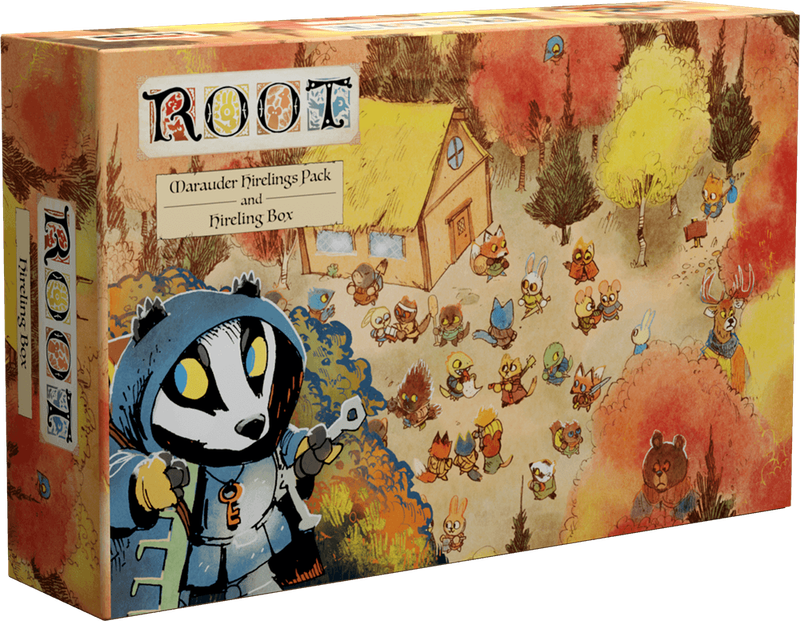 Root: Marauder Hirelings Pack and Hireling Box (New) - Leder Games 500G