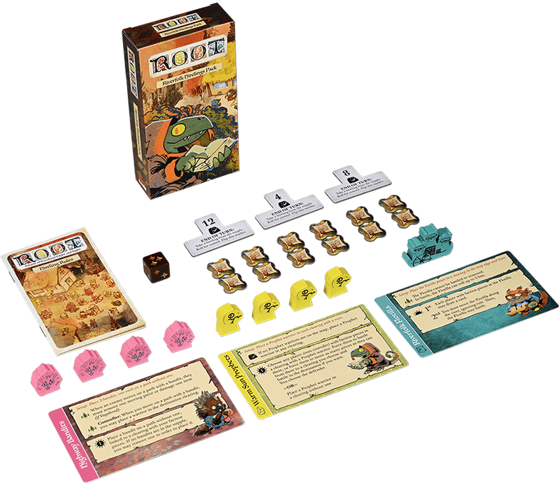 Root: Riverfolk Hirelings Pack (New) - Leder Games 150G