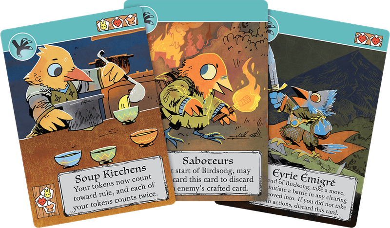 Root: The Exiles and Partisans Deck (New) - Leder Games 150G