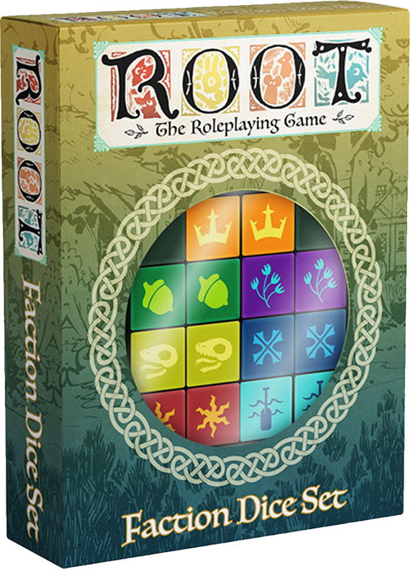 Root: The Roleplaying Game - Faction Dice Set (New) - Magpie Games 150G