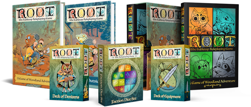 Root: The Roleplaying Game - Faction Dice Set (New) - Magpie Games 150G