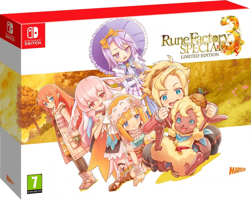 Rune Factory 3 Special - Limited Edition (NS / Switch)(New) - Marvelous Games 1000G