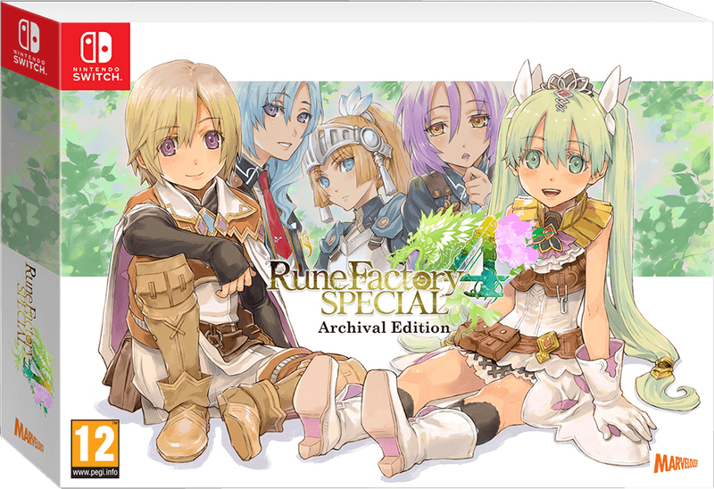 Rune Factory 4 Special - Archival Edition (NS / Switch)(New) - Marvelous Games 900G
