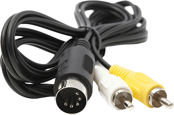 SEGA Mega Drive S-Video to AV Cable - Generic (SMD)(New) - Various 100G