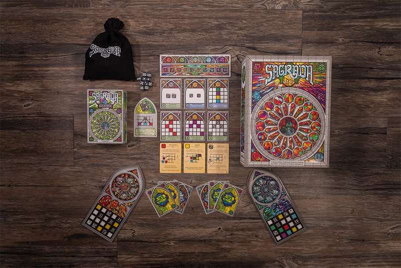 Sagrada: Glory - The Great Facades Expansion (New) - Floodgate Games 350G