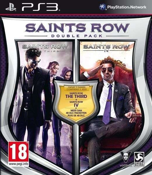 Saints Row - Double Pack (PS3)(Pwned) - Deep Silver (Koch Media) 120G