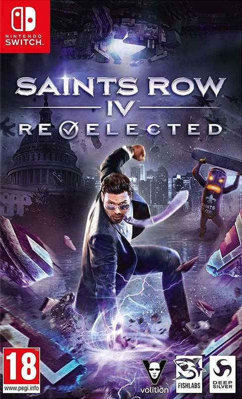 Saints Row IV: Re-Elected (NS / Switch)(New) - Deep Silver (Koch Media) 100G