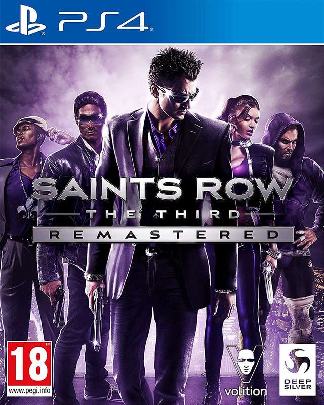 Saints Row: The Third - Remastered (PS4)(Pwned) - Deep Silver (Koch Media) 90G