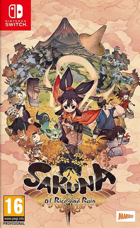 Sakuna: Of Rice and Ruin (NS / Switch)(New) - Marvelous Games 100G
