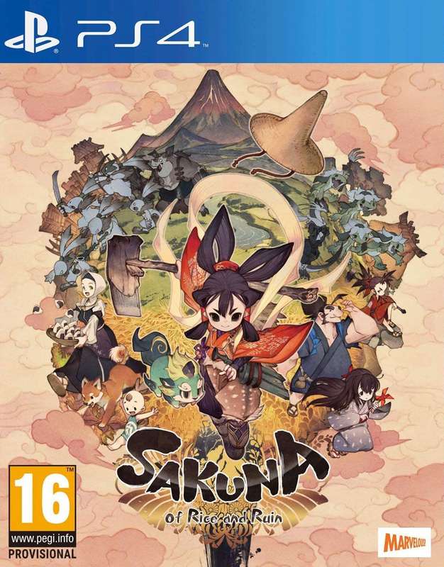 Sakuna: Of Rice and Ruin (PS4)(New) - Marvelous Games 90G
