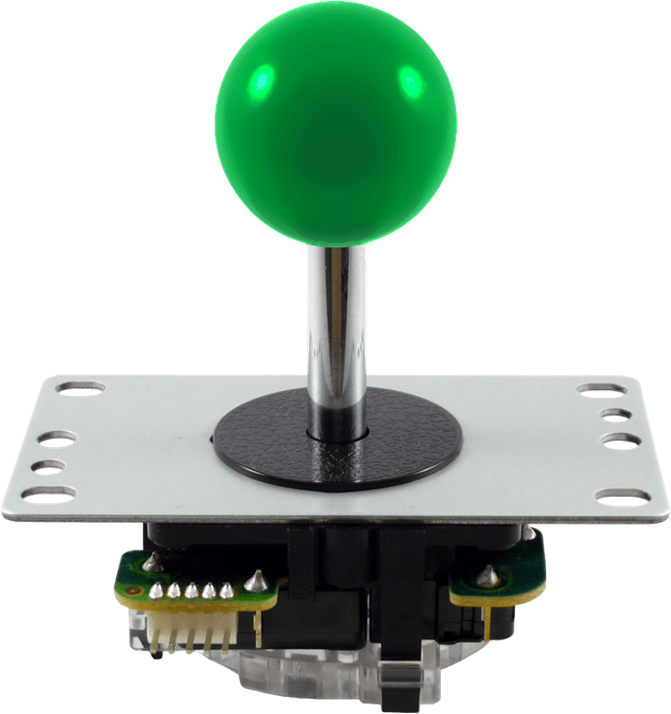 Sanwa JLF-TP-8YT Ball Top Joystick - Green (Arcade)(New) - Sanwa Denshi 250G