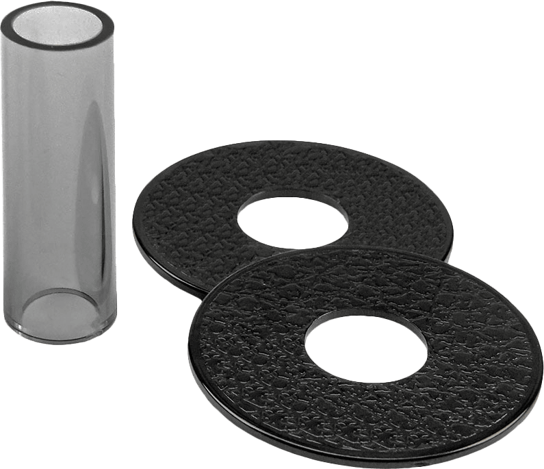 Sanwa JLF-CD Shaft & Dustwasher Set - Translucent Smoke (Arcade)(New) - Sanwa Denshi 100G
