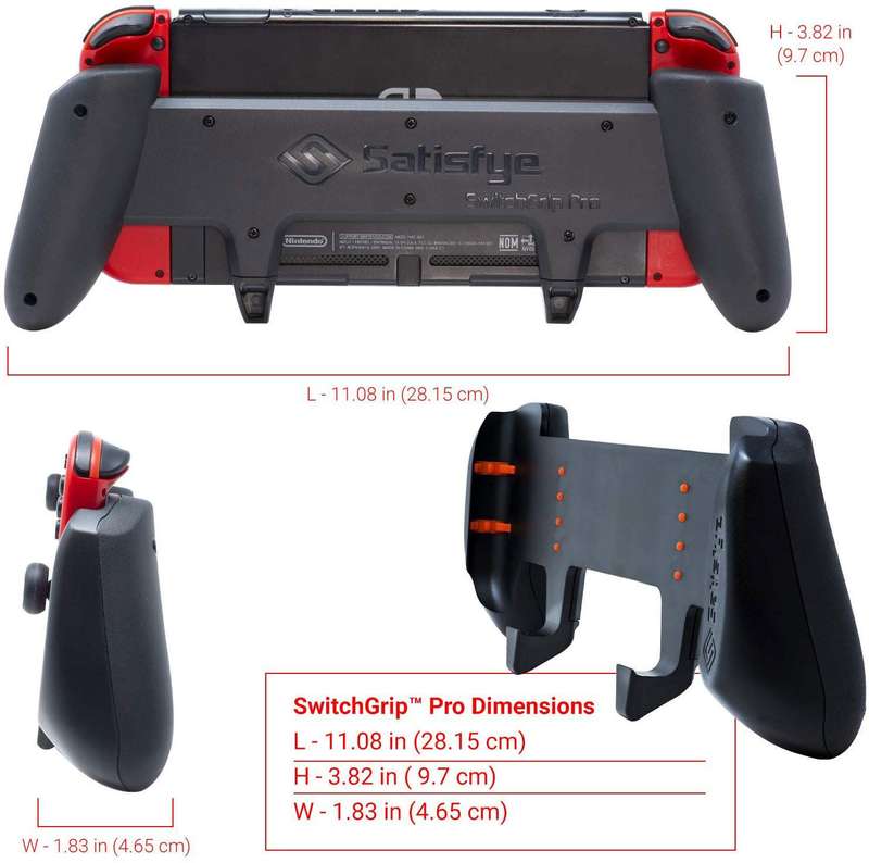 Satisfye SwitchGrip Pro Attachment for Nintendo Switch (NS / Switch)(New) - Satisfye 450G