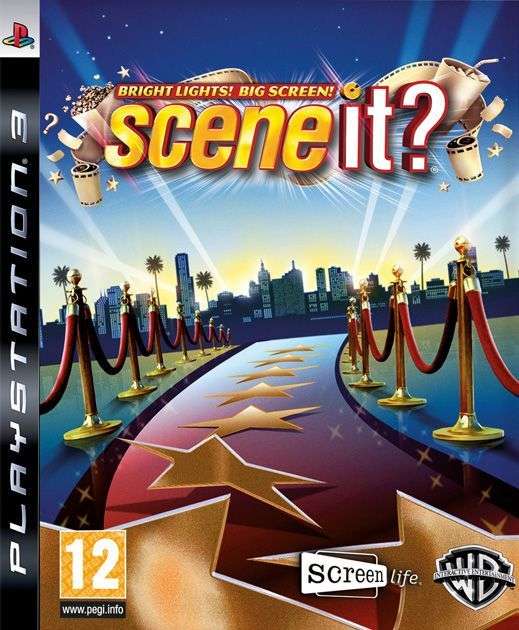 Scene It?: Bright Lights! Big Screen! (PS3)(Pwned) - Warner Bros. Interactive Entertainment 120G