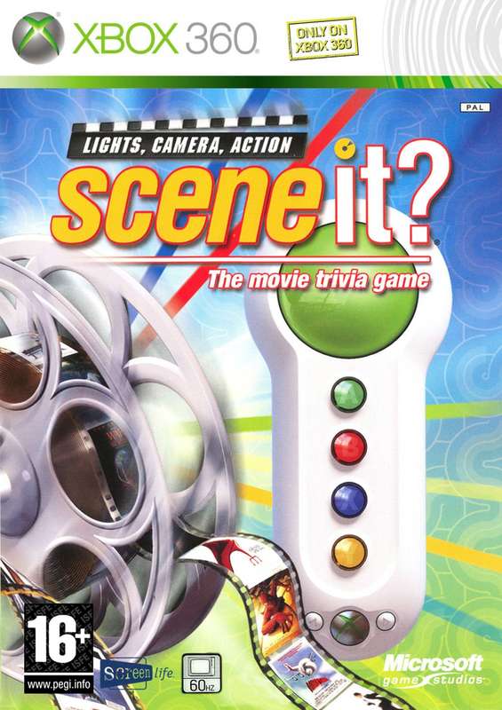 Scene It?: Lights, Camera, Action (Xbox 360)(Pwned) - Microsoft / Xbox Game Studios 130G