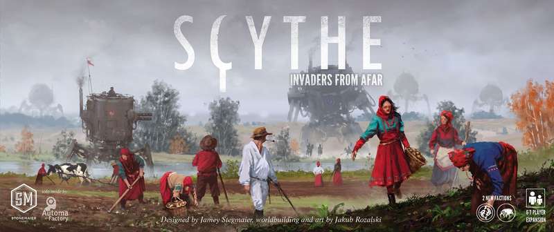 Scythe: Invaders from Afar Expansion (New) - Stonemaier Games 750G