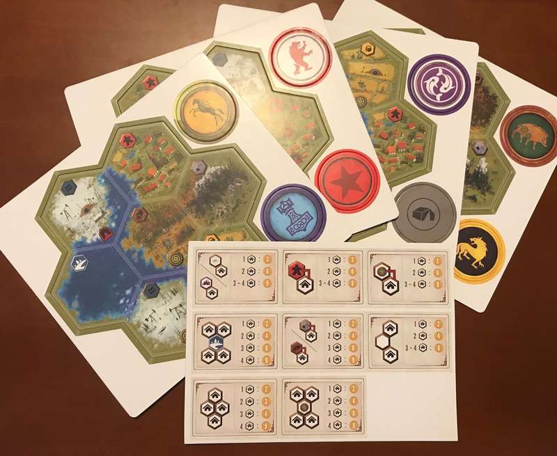 Scythe - Modular Board Addon (New) - Stonemaier Games 850G