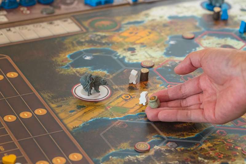 Scythe - Realistic Resources Addon (New) - Stonemaier Games 450G
