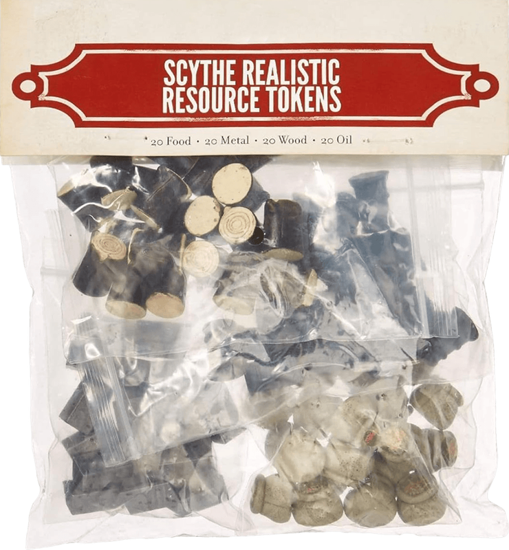 Scythe - Realistic Resources Addon (New) - Stonemaier Games 450G