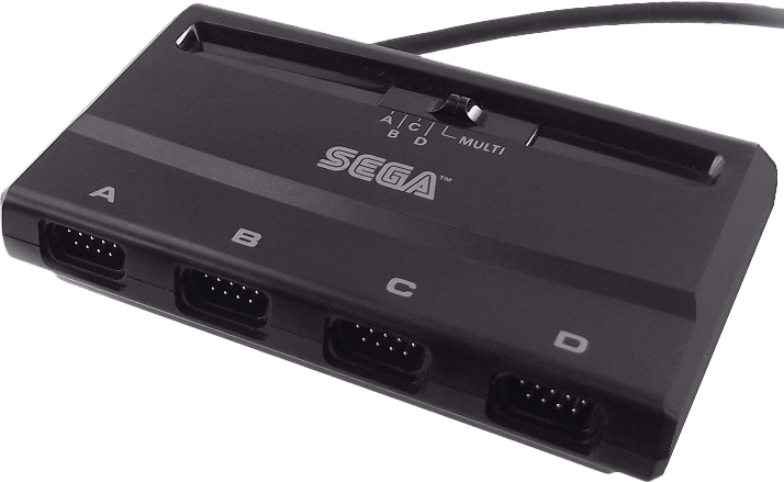 SEGA Mega Drive Tap / Team Player / 4-Player Adaptor v1 (SMD)(Pwned) - SEGA 250G
