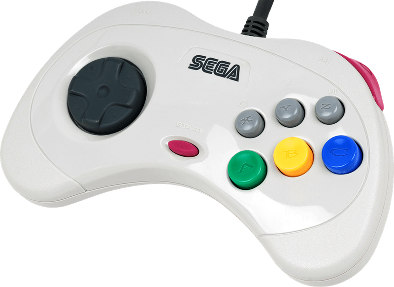 SEGA Saturn Control Pad - White (NTSC/J)(SS)(Pwned) - SEGA 400G