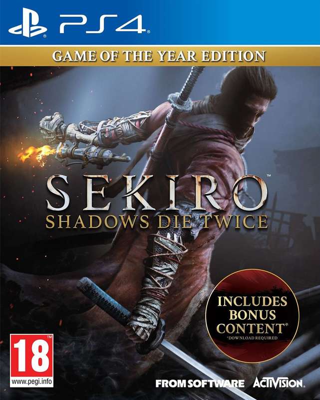 Sekiro: Shadows Die Twice (PS4)(New) - Activision 90G