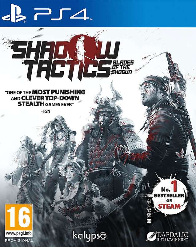 Shadow Tactics: Blades of the Shogun (PS4)(Pwned) - Daedalic Entertainment 90G