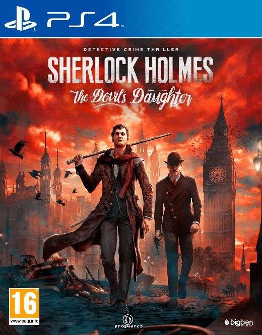 Sherlock Holmes: The Devil's Daughter (PS4)(New) - Bigben Interactive 90G