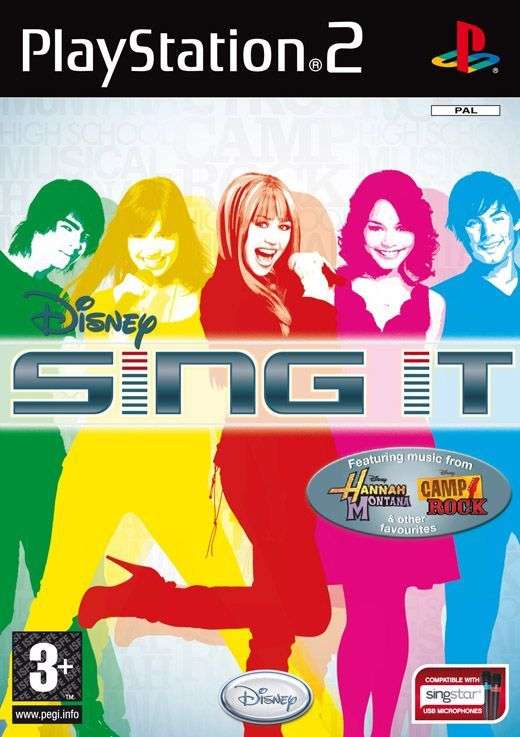 Sing It (PS2)(Pwned) - Disney Interactive Studios 130G