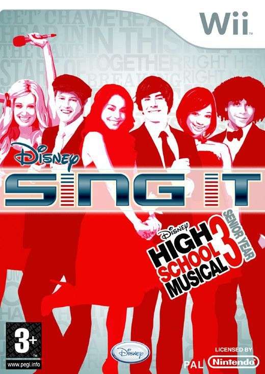 Sing It: High School Musical 3 - Senior Year (Wii)(New) - Disney Interactive Studios 130G