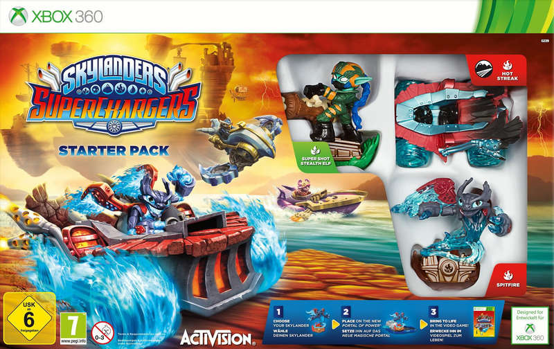 Skylanders: SuperChargers - Starter Pack (Xbox 360)(New) - Activision 1200G
