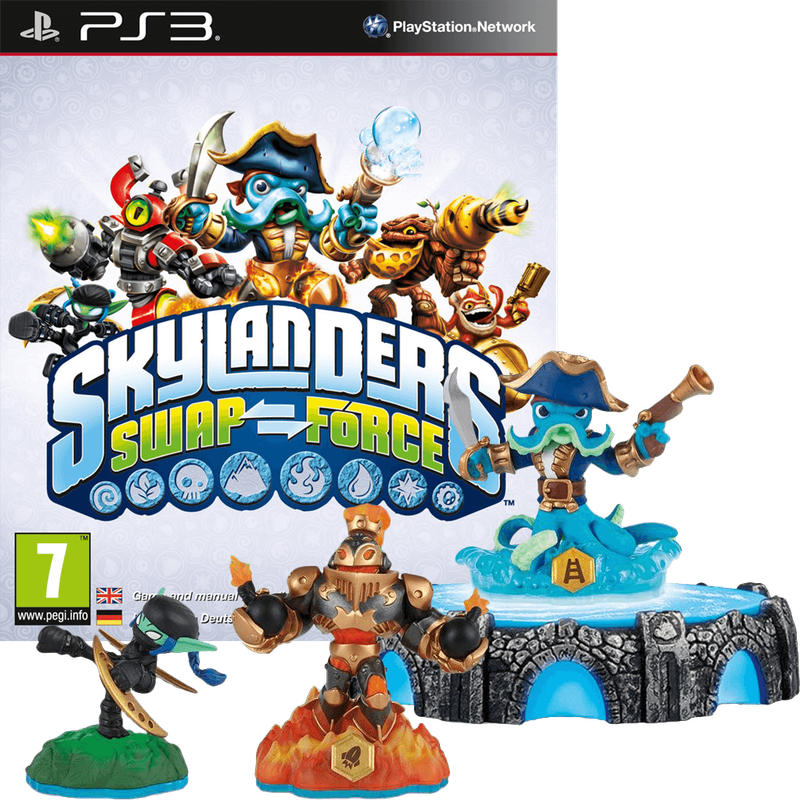 Skylanders: Swap Force - Starter Pack (PS3)(Pwned) - Activision 500G