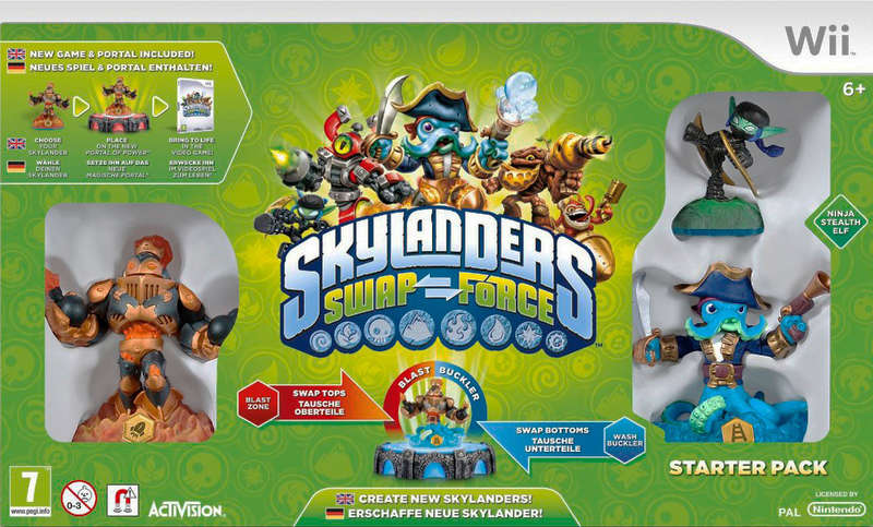 Skylanders: Swap Force - Starter Pack (Wii)(New) - Activision 1000G